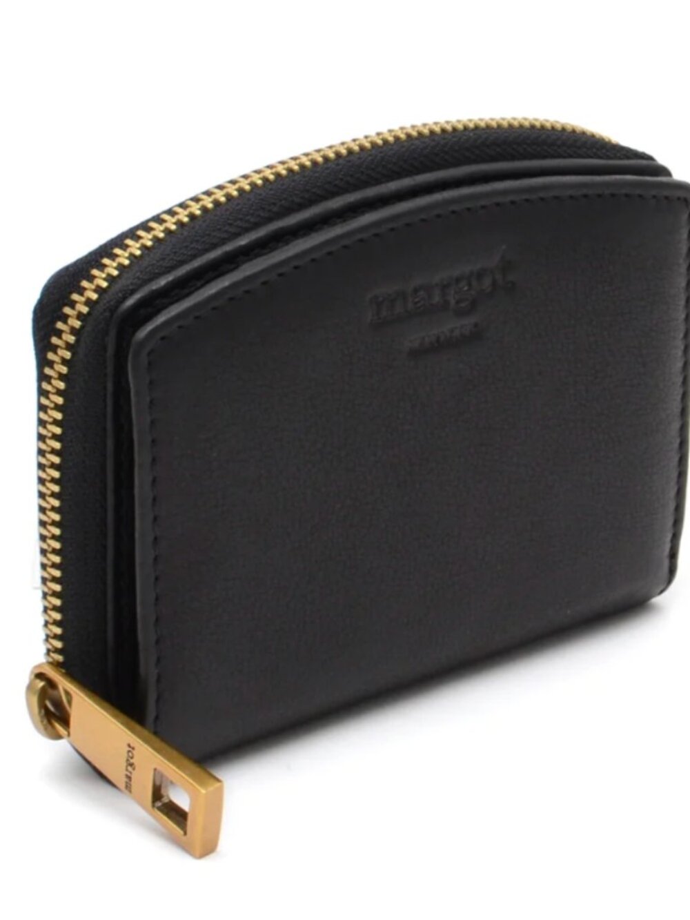 Margot Gina Compact Wallet in Black